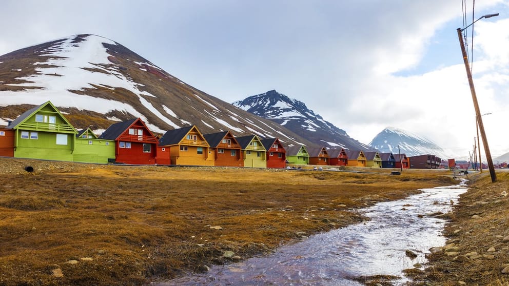Goedkope vluchten naar Spitsbergen en Jan Mayen