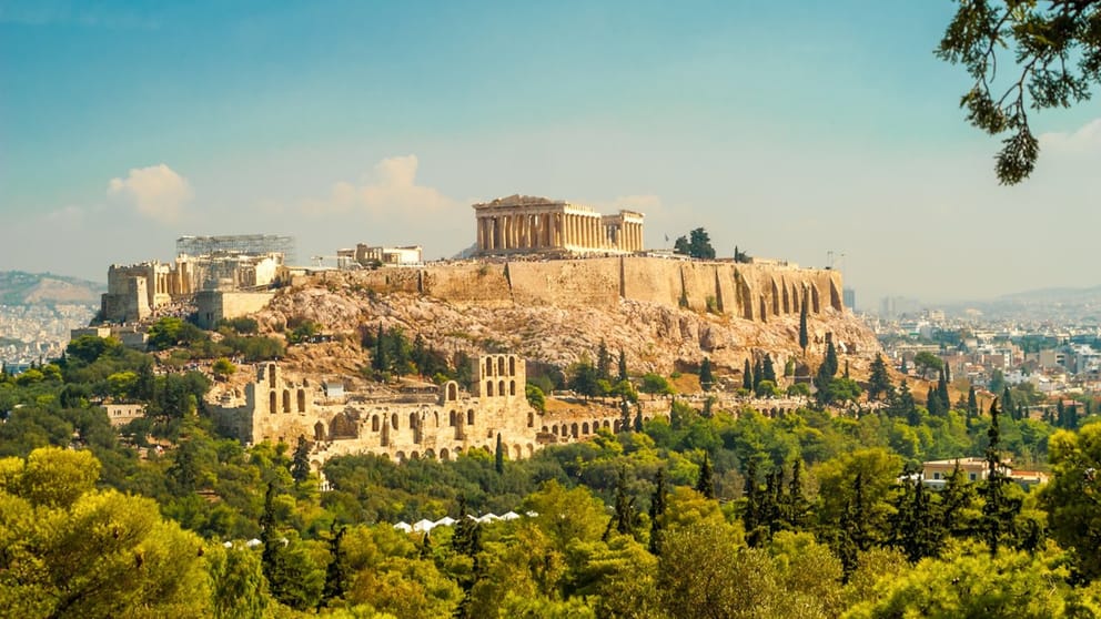 Cheap flights from Paris, France to Athens, Greece