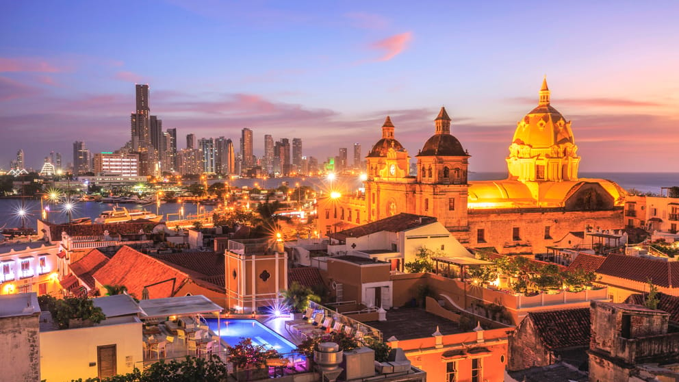 Cheap flights from Panama City, Panama to Cartagena, Colombia