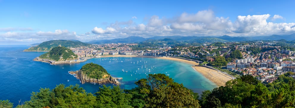 Cheap flights from Rhodes, Greece to Donostia / San Sebastián, Spain