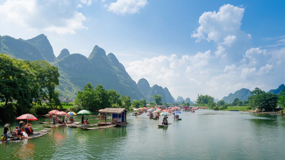 Cheap flights from Singapore, Singapore to Guilin, China
