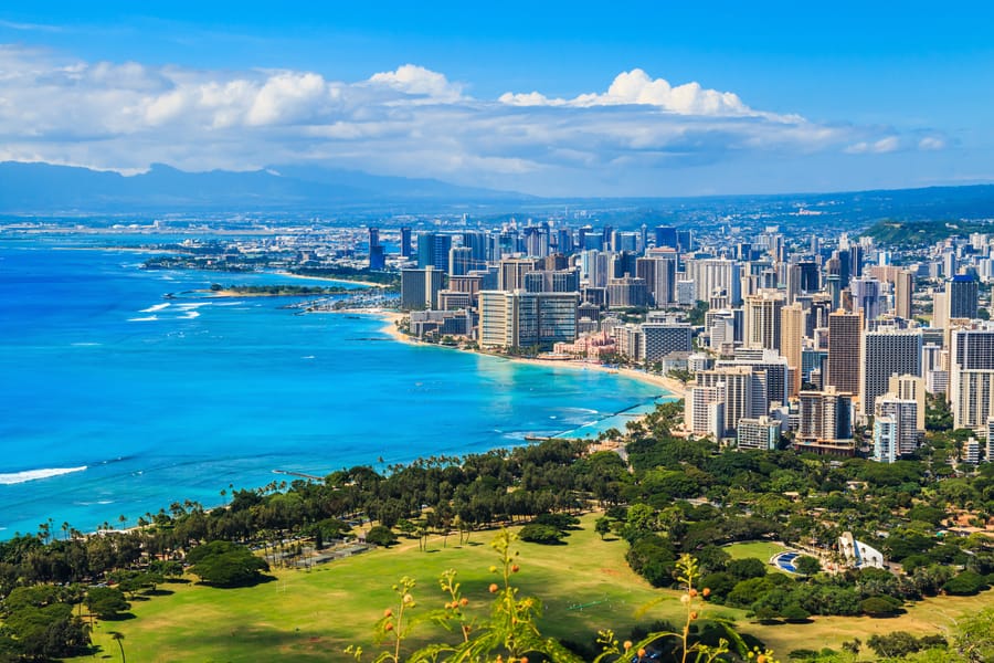Cheap flights from Dunedin, New Zealand to Honolulu, HI