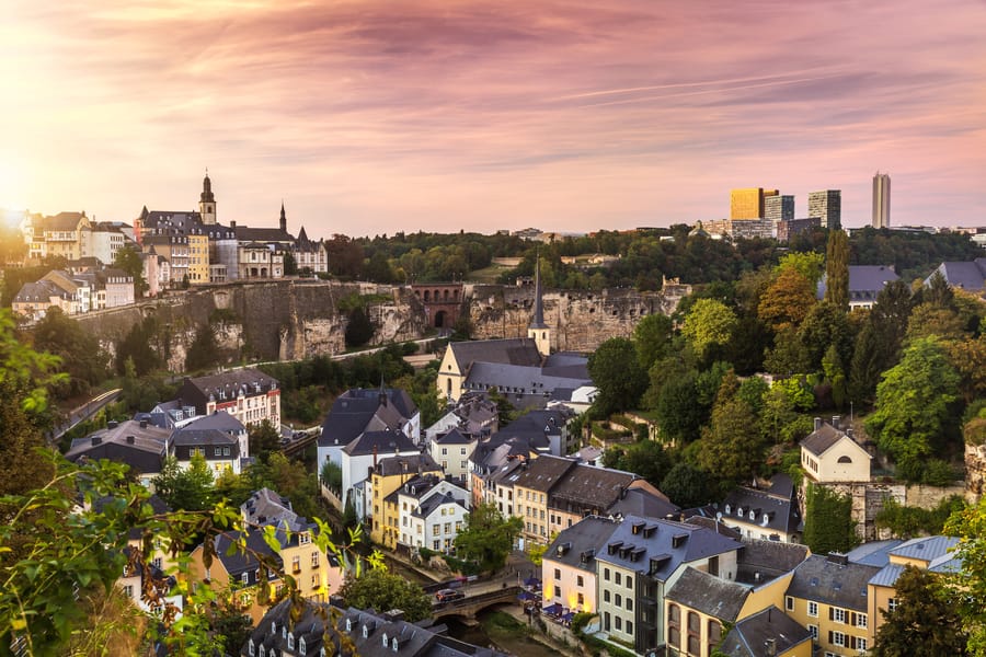 Cheap flights from Dubai, United Arab Emirates to Luxembourg City, Luxembourg