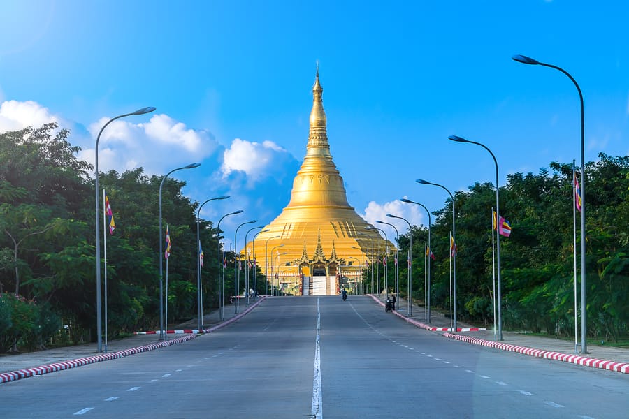 Cheap flights from Bangkok, Thailand to Naypyidaw, Myanmar (Burma)