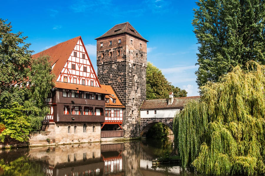 Cheap flights from Nice, France to Nuremberg, Germany