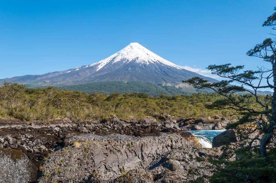 Cheap flights from Madrid, Spain to Osorno, Chile