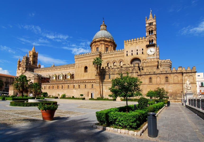 Cheap flights from Paris, France to Palermo, Italy