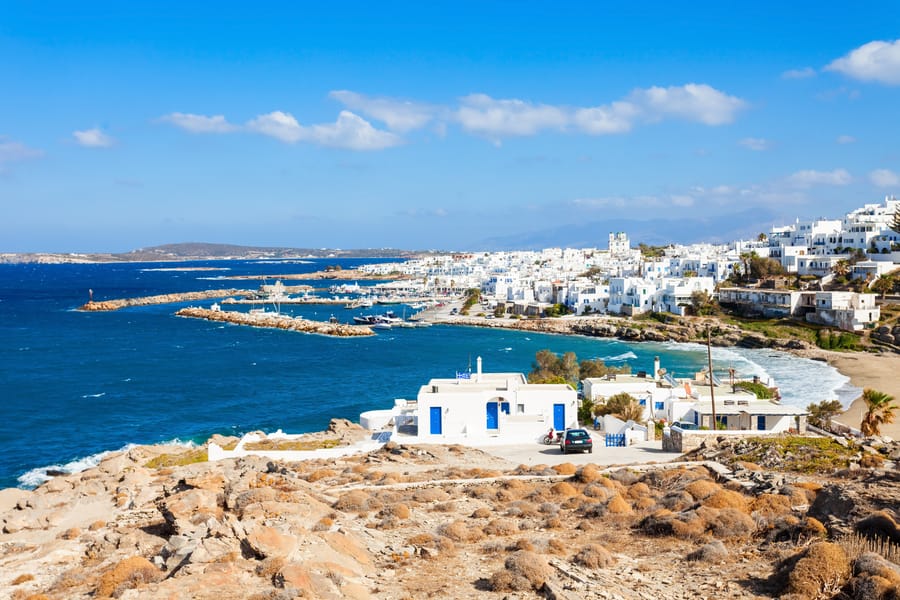 Cheap flights from Larnaca, Cyprus to Parikia, Greece