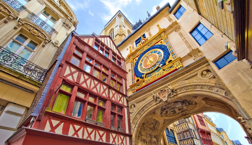 Cheap flights from Lyon, France to Rouen, France