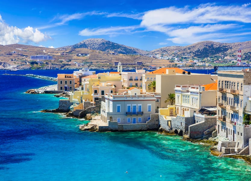 Cheap flights from Rome, Italy to Syros, Greece