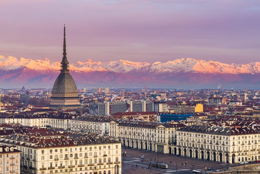 Cheap flights from Glasgow, United Kingdom to Turin, Italy