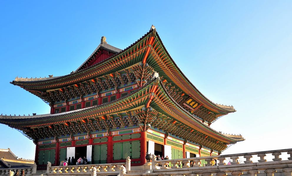 Book flights from Shanghai, SH to South Korea