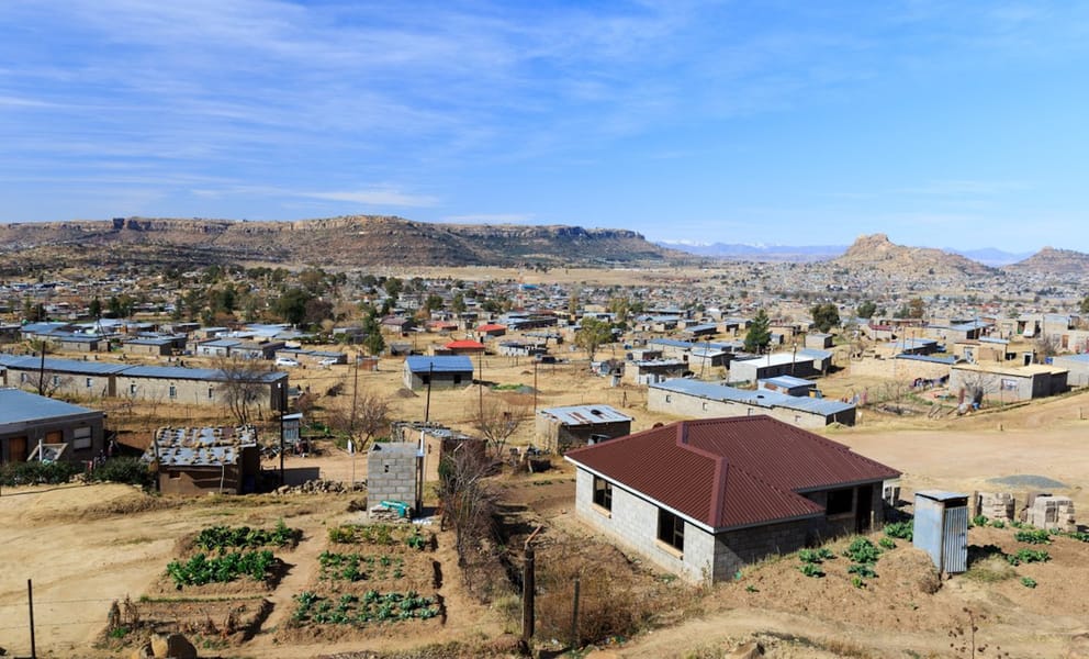 Lesotho : vols vers ce pays