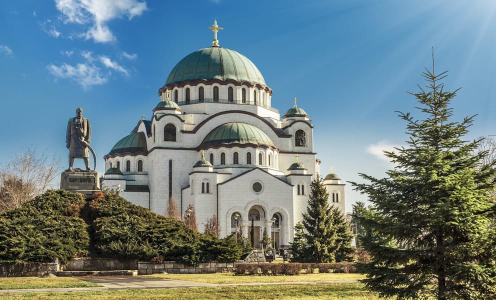 Book flights from Malta to Serbia