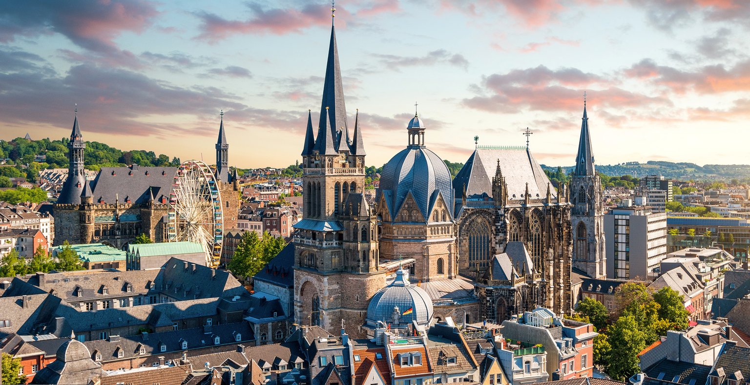 Cheap flights from London to Aachen from £22