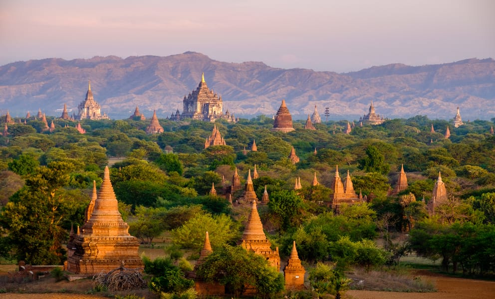 Levné lety  z Rangúnu do Baganu