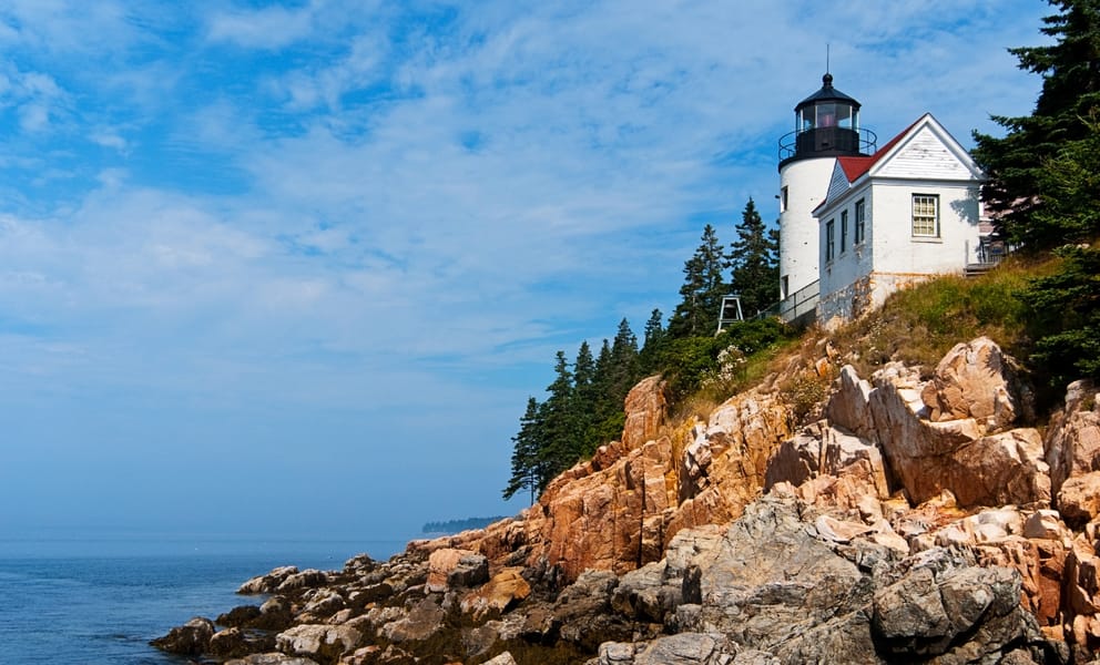 Cheap flights from Seattle, WA to Bar Harbor, ME