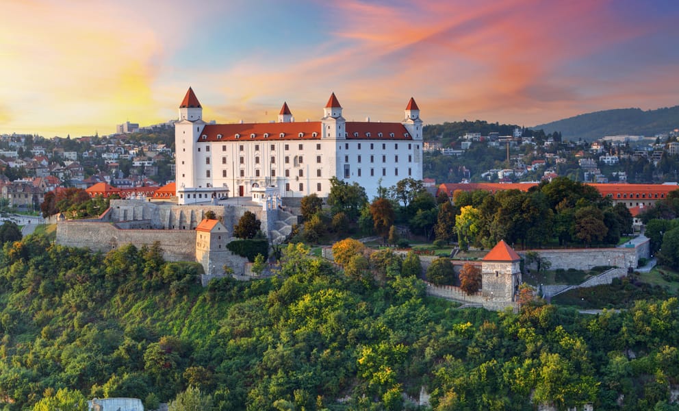 Cheap flights from Muscat, Oman to Bratislava, Slovakia