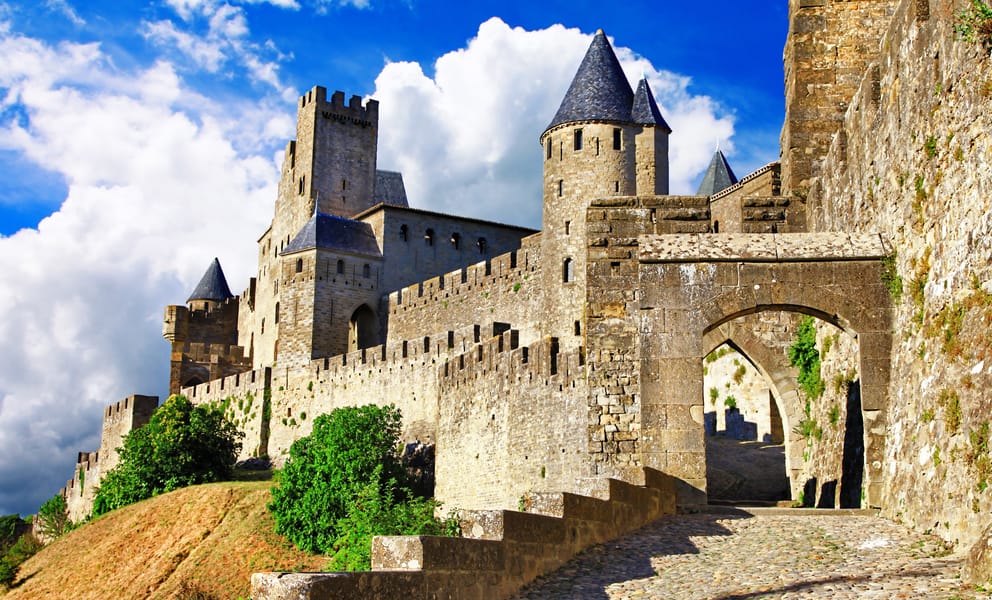 Goedkope vluchten van Brussel, België naar Carcassonne, Frankrijk