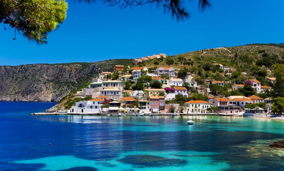 Voos de Santorini, Grécia para Thema de Cefalênia, Grécia a partir de 79 €