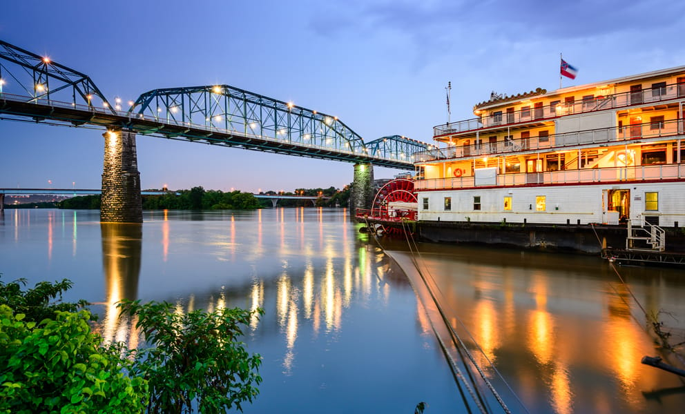 Cheap flights from West Palm Beach, FL to Chattanooga, TN