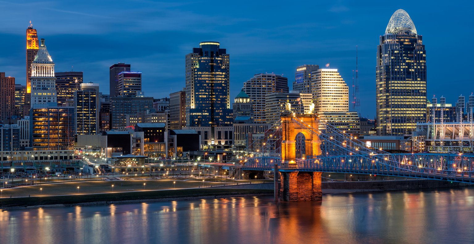 Cheap flights from Atlanta to Cincinnati from £44