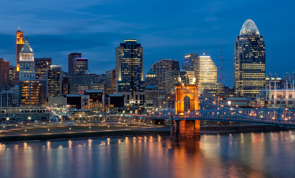 Athens to Cincinnati, OH flights from £487