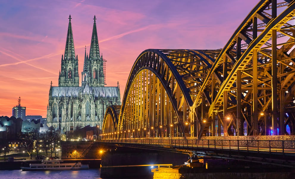 Edinburgh to Cologne flights from £54