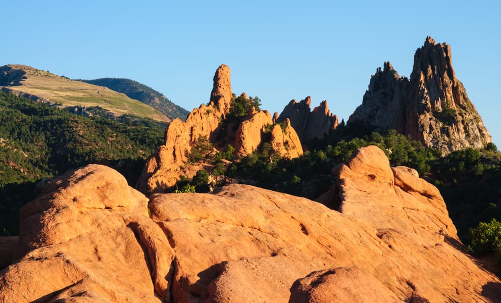 Cheap flights from London to Colorado Springs, CO