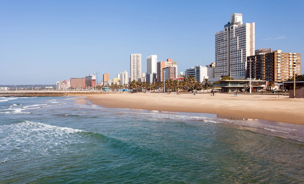 East London to Durban flights from £62