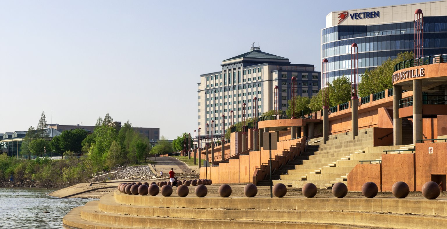 Cheap flights from Paris to Evansville from £339