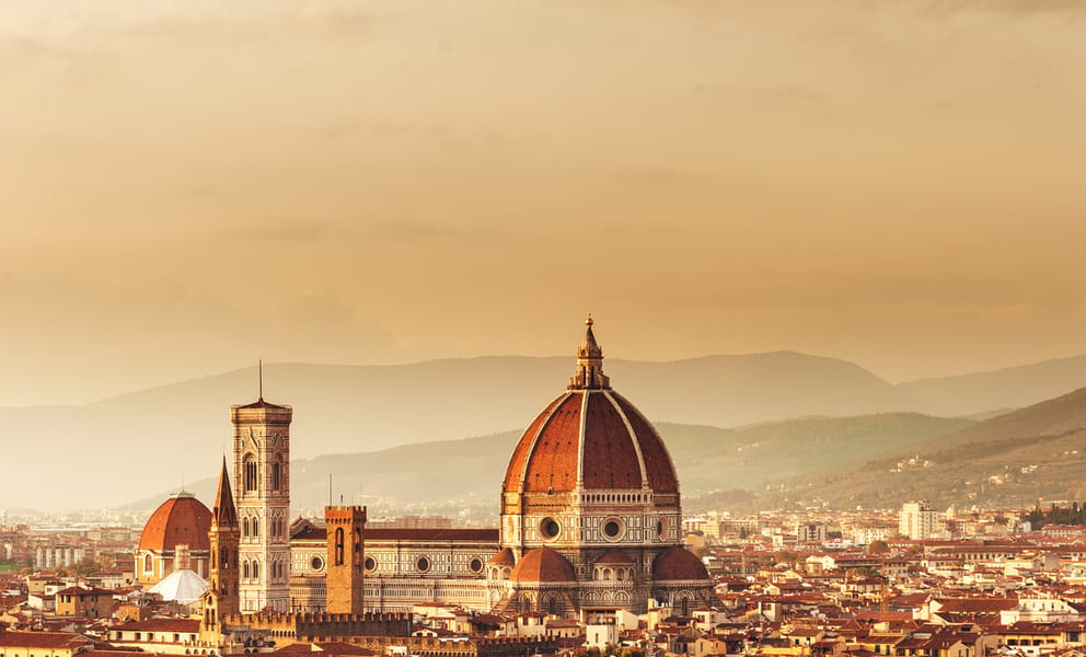 Los Angeles, CA  to Florence, Italy flights from $404