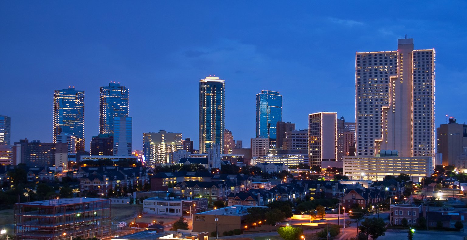 Najděte levné letenky do města Fort Worth