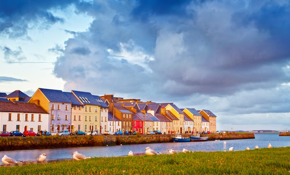 Cheap flights from Lyon, France to Galway, Ireland