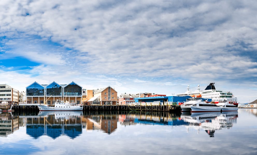 Tanie loty z Gdańska, Polska do Hammerfest, Norwegia