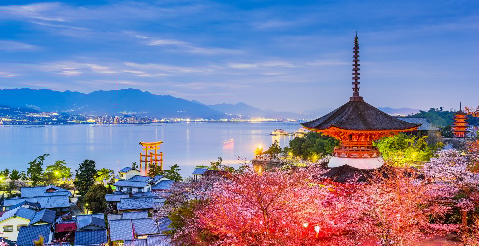 Cheap flights from Taipei to Hiroshima from $134