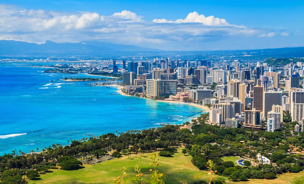 Lacné lety na trase San Francisco, Spojené štáty – Honolulu, Spojené štáty