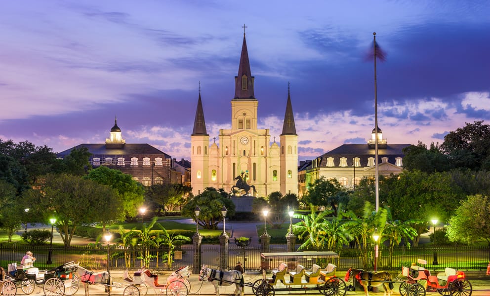 Cheap flights from New Orleans, LA to Jackson, MS