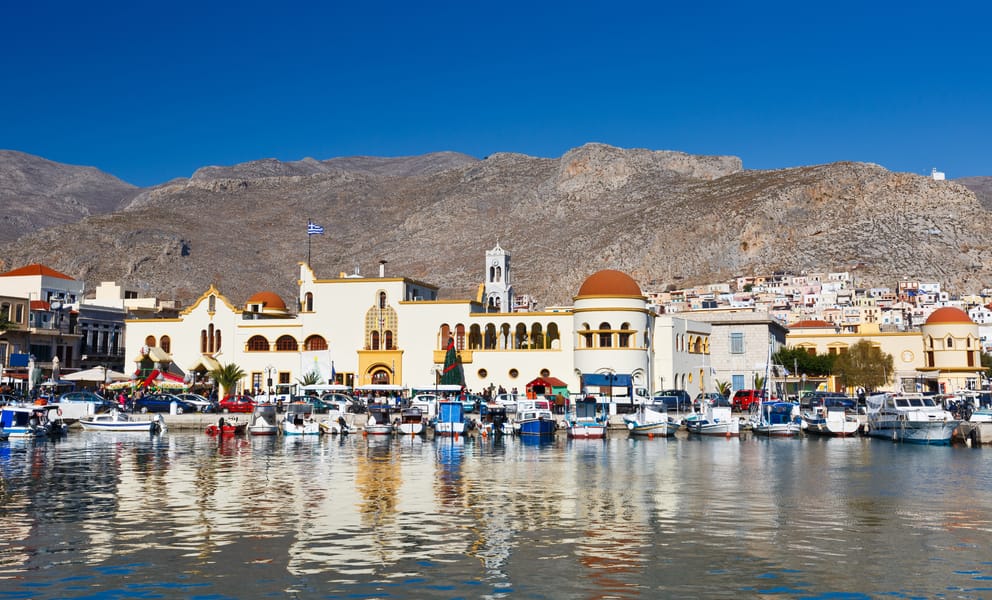 Cheap flights from Barcelona, Spain to Kalymnos, Greece