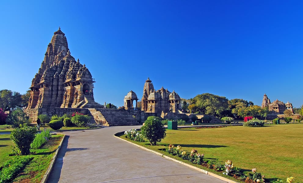 Vols à bas prix depuis New Delhi, Inde vers l'ensemble monumental de Khajuraho, Inde