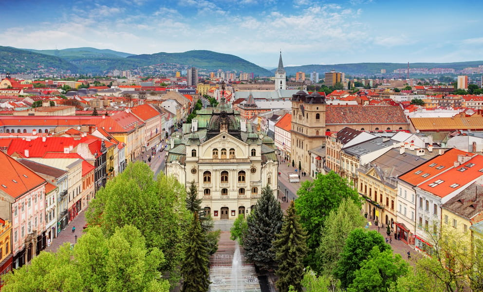 Lacné lety z Mníchova, Nemecko do Košíc, Slovensko