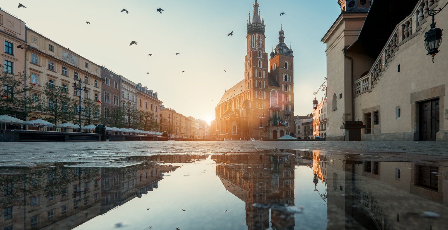 Vols pas chers depuis Lourdes vers Cracovie à partir de 74 €