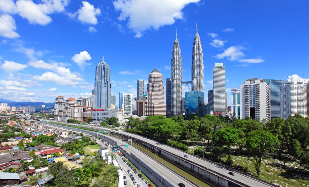Cheap car rentals in Kuala Lumpur, Malaysia