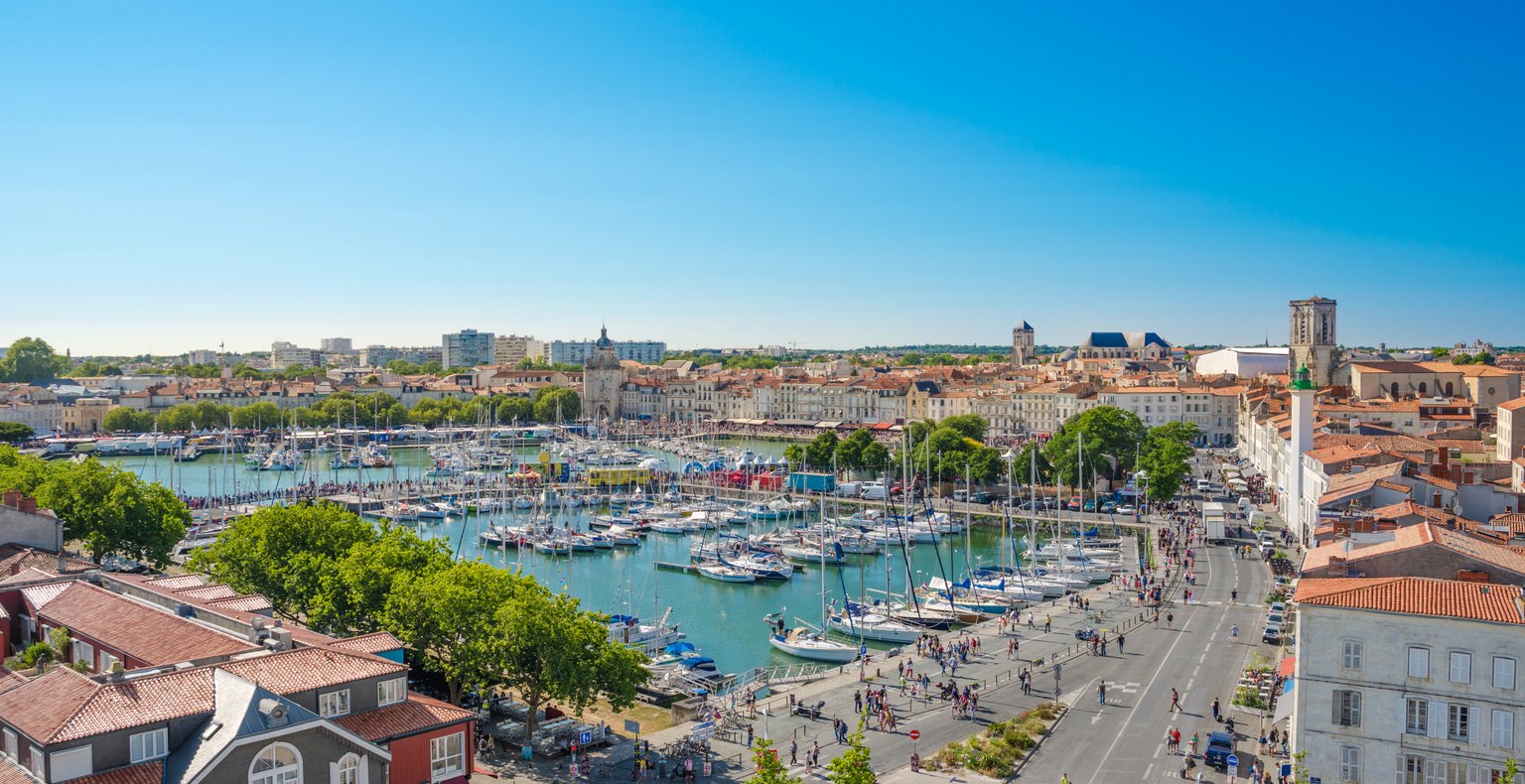 Trouvez des vols à prix mini vers La Rochelle
