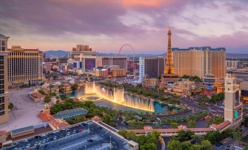 Cheap flights from Chicago, IL to Las Vegas, NV