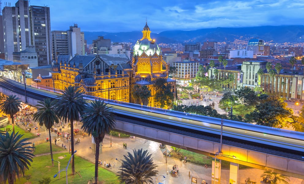 Billige flyvninger fra Bogotá, Colombia til Medellín, Colombia