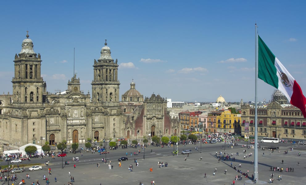 Cheap flights from Manchester, United Kingdom to Mexico City, Mexico