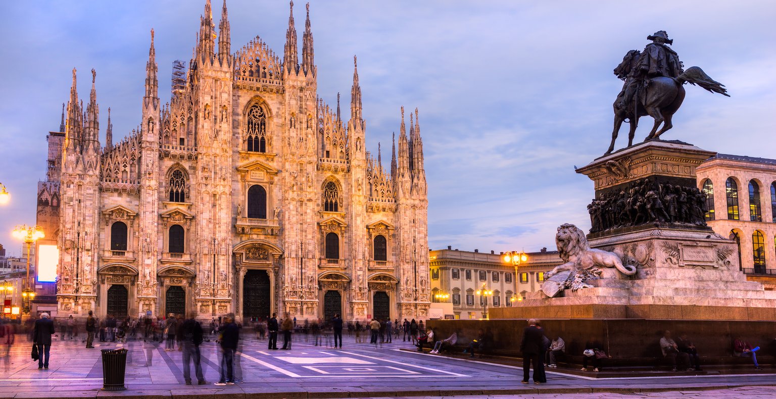 Находите недорогие авиабилеты в в Милан от $262