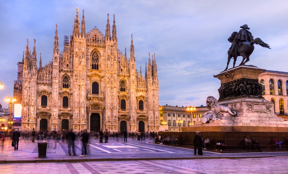 Aluguer de carros baratos em Milão, Itália