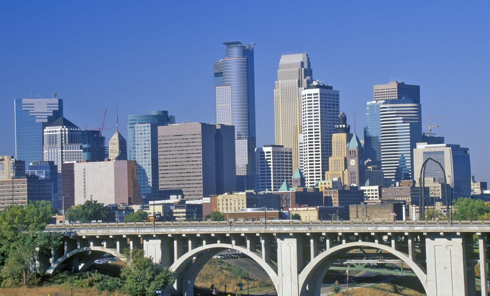 Auckland, New Zealand to Minneapolis, MN  flights from £493